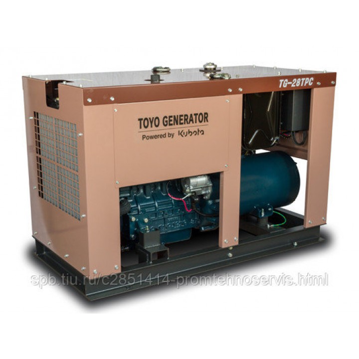 Дизельный генератор Toyo TG-28TPC с АВР