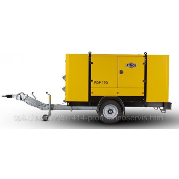 Передвижной компрессор Atmos PDP 190 12 регул без тормоза