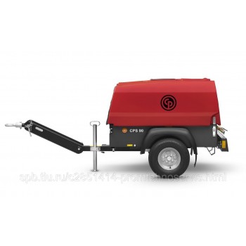 Передвижной компрессор Chicago Pneumatic CPS90 на шасси