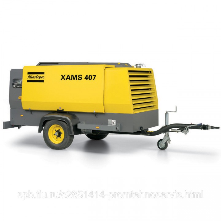 Дизельный компрессор Atlas Copco XAMS 407 CD