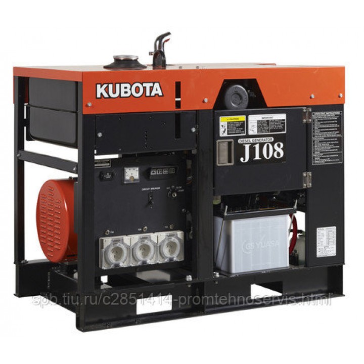 Дизельный генератор Kubota J 108