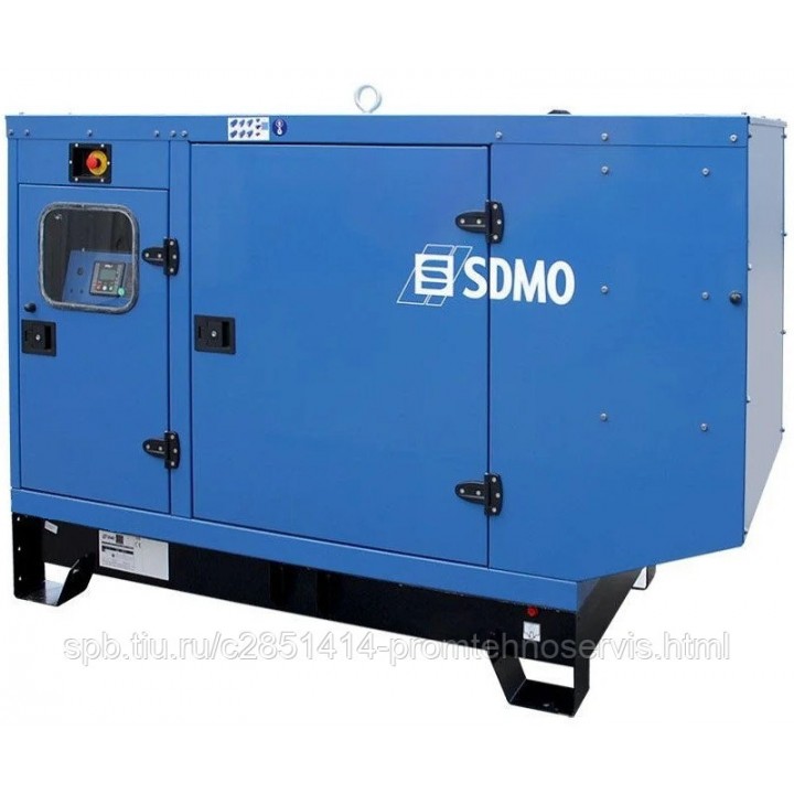 Дизельный генератор SDMO J66K в кожухе