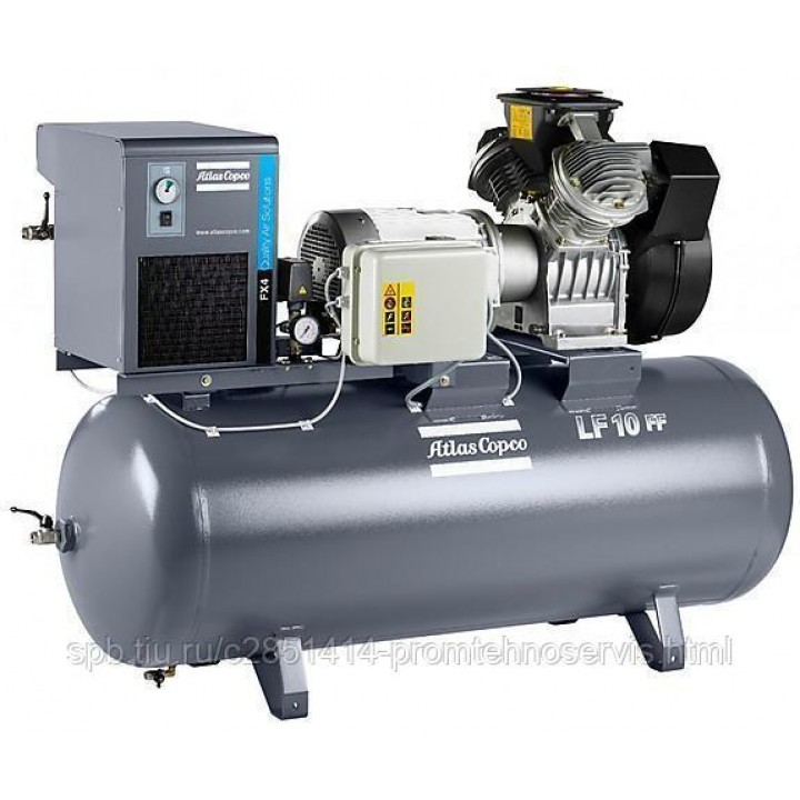 Поршневой безмасляный компрессор Atlas Copco LF FF 3-10CV 250L DOL