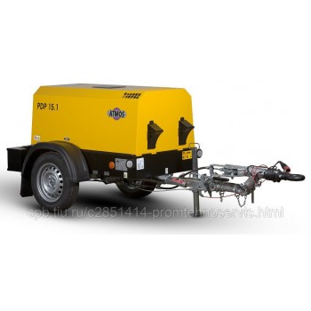 Передвижной компрессор Atmos PDP 15 регул с тормозом