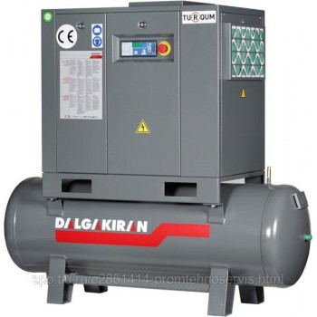 Винтовой компрессор DALGAKIRAN Tidy 7-7,5 200L