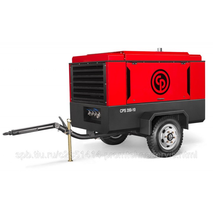 Передвижной компрессор Chicago Pneumatic CPS350-12 CS на шасси