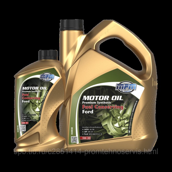 Масло моторное 5W-30 MPM Premium Synthetic Fuel Conserving Ford 1 Ltr
