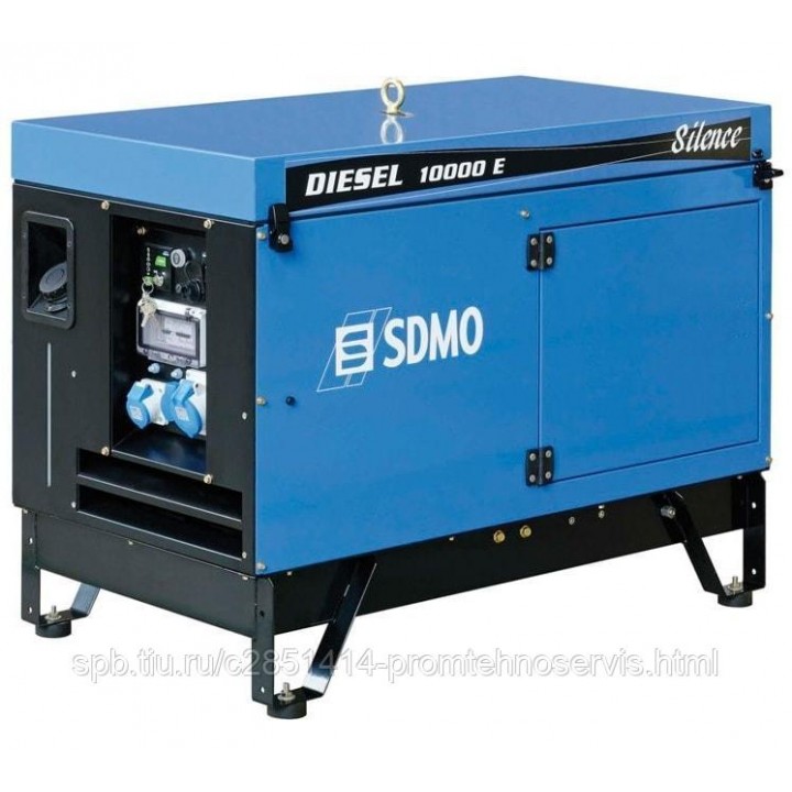 Дизельный генератор SDMO DIESEL 10000 E AVR SILENCE с АВР