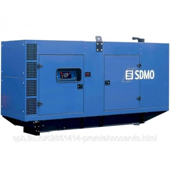 Дизельный генератор SDMO V 275C2 в кожухе с АВР