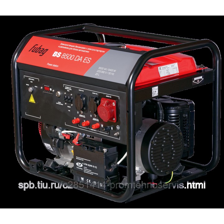 Бензиновый генератор Fubag BS 8500 DA ES