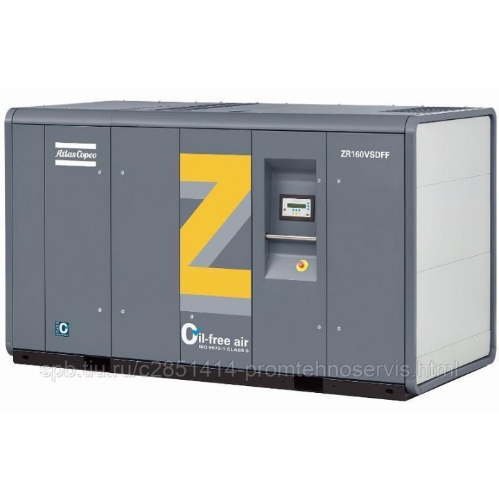 Зубчатый компрессор Atlas Copco ZT 160 VSD - 8.6 бар