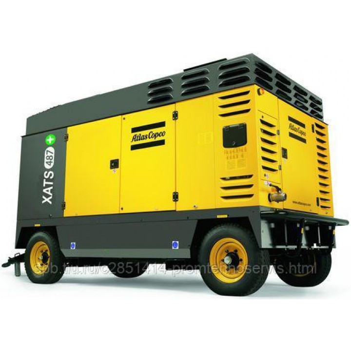 Дизельный компрессор Atlas Copco XATS 487 CD