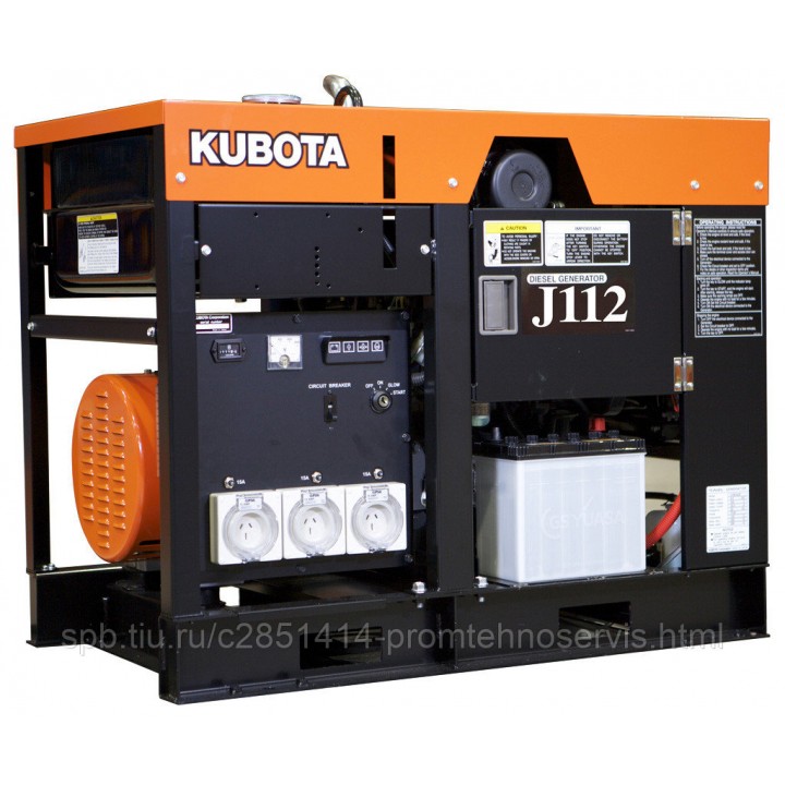 Дизельный генератор Kubota J 112