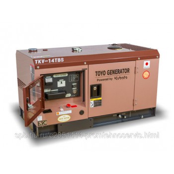 Дизельный генератор Toyo TKV-14TBS