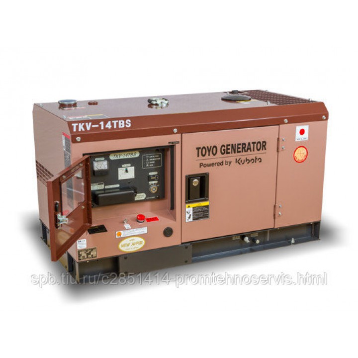 Дизельный генератор Toyo TKV-14TBS