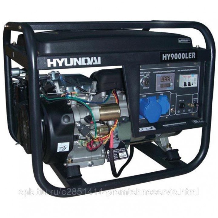 Бензиновый генератор Hyundai HY 9000LER с АВР