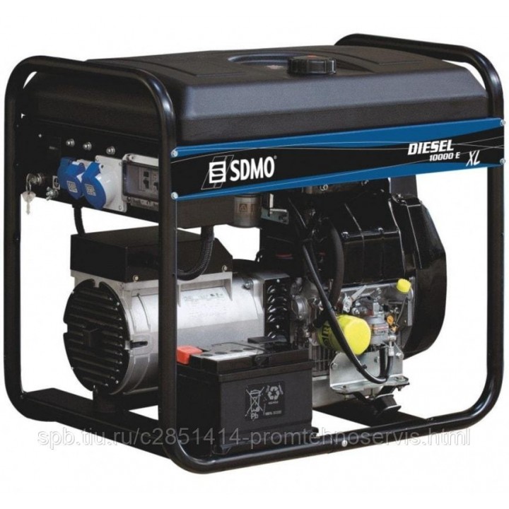 Дизельный генератор SDMO Diesel 10000 E XL C с АВР