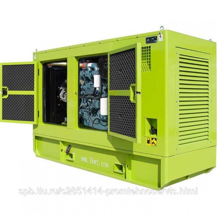 Дизельный генератор Doosan MGE 300-Т400 в кожухе