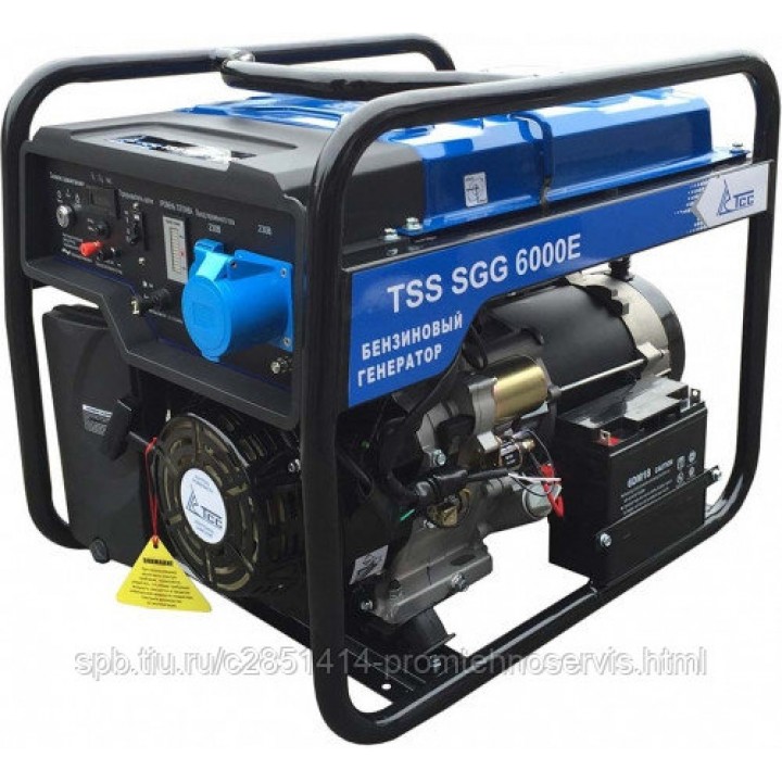 Бензиновый генератор ТСС SGG 6000E с АВР