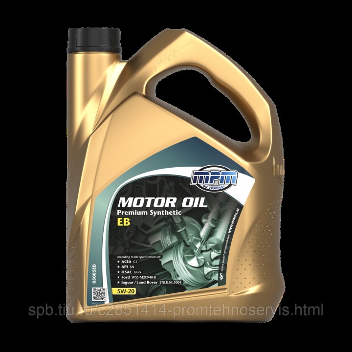 Масло моторное 5W-30 MPM Premium Synthetic GM / Opel 5L