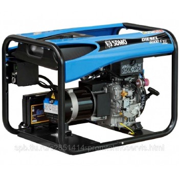 Дизельный генератор SDMO DIESEL 6000 E XL C с АВР
