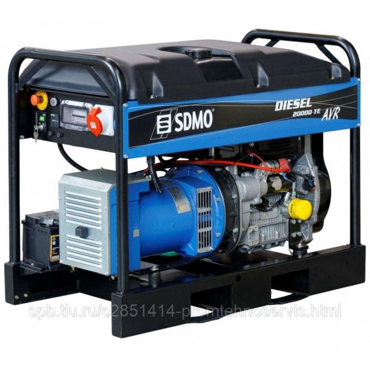 Дизельный генератор SDMO DIESEL 20000 TE XL AVR C с АВР