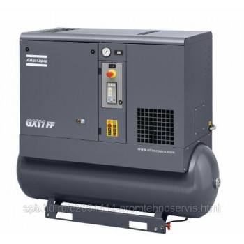 Винтовой компрессор Atlas Copco GX7 10FF на ресивере 270 л