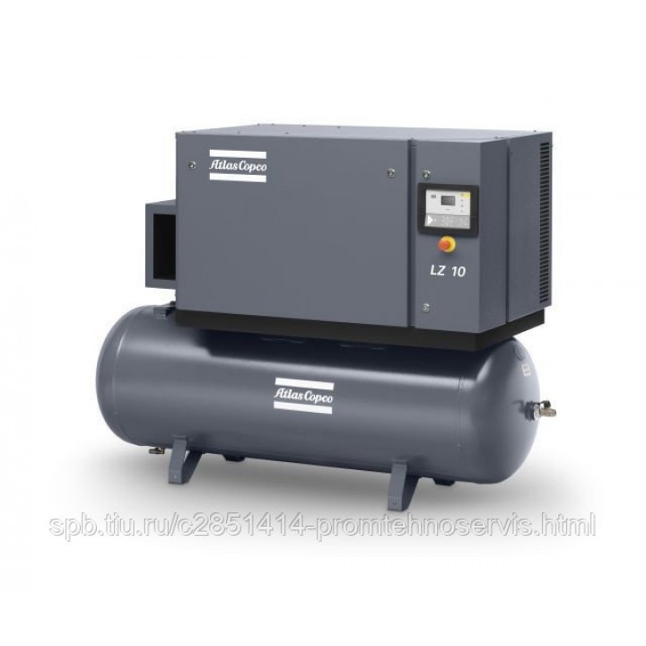 Поршневой безмасляный компрессор Atlas Copco LZ 7-10 TM на ресивере 270 л
