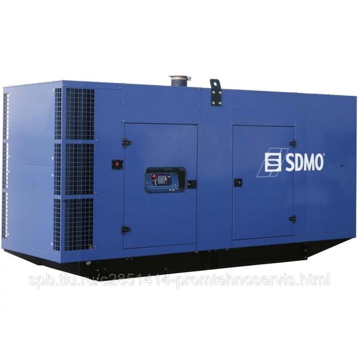 Дизельный генератор SDMO D700 в кожухе с АВР