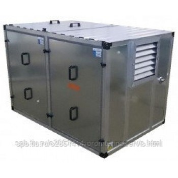 Бензиновый генератор Atlas Copco QEP R7.5 в контейнере с АВР