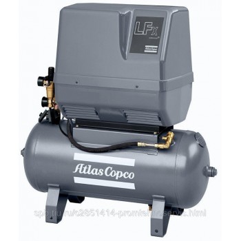 Поршневой компрессор Atlas Copco LFx 2 1PH на ресивере(90 л)