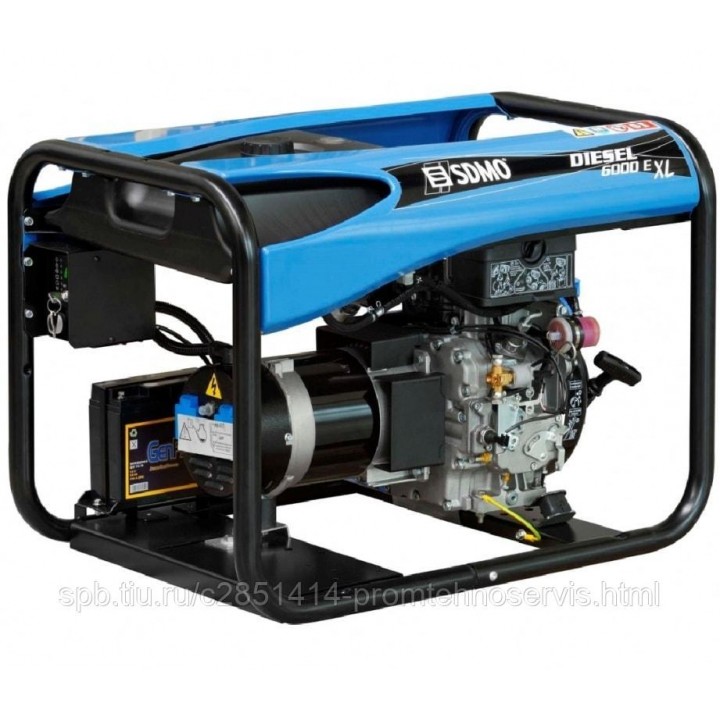 Дизельный генератор SDMO DIESEL 6000 E XL C M с АВР