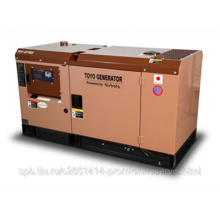 Дизельный генератор Toyo TKV-27TBS с АВР