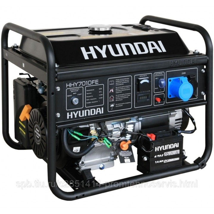 Бензиновый генератор Hyundai HHY 7010FE ATS
