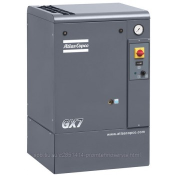 Винтовой компрессор Atlas Copco GX7 10P/400В 3ф 50Гц без N/CE