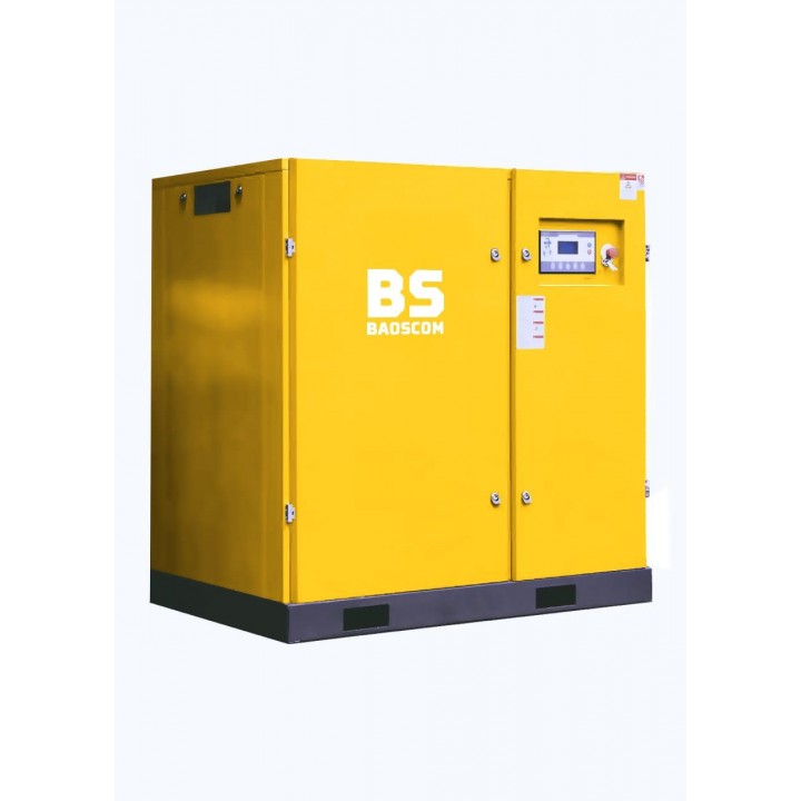 Винтовой электрический компрессор с асинхронным двигателем на ремне BS55-10рВ