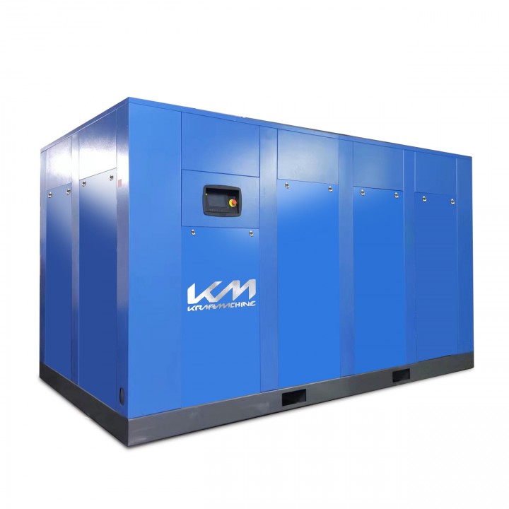 Винтовой электрический маслозаполненный компрессор  КМ315-10пВ ЧРП